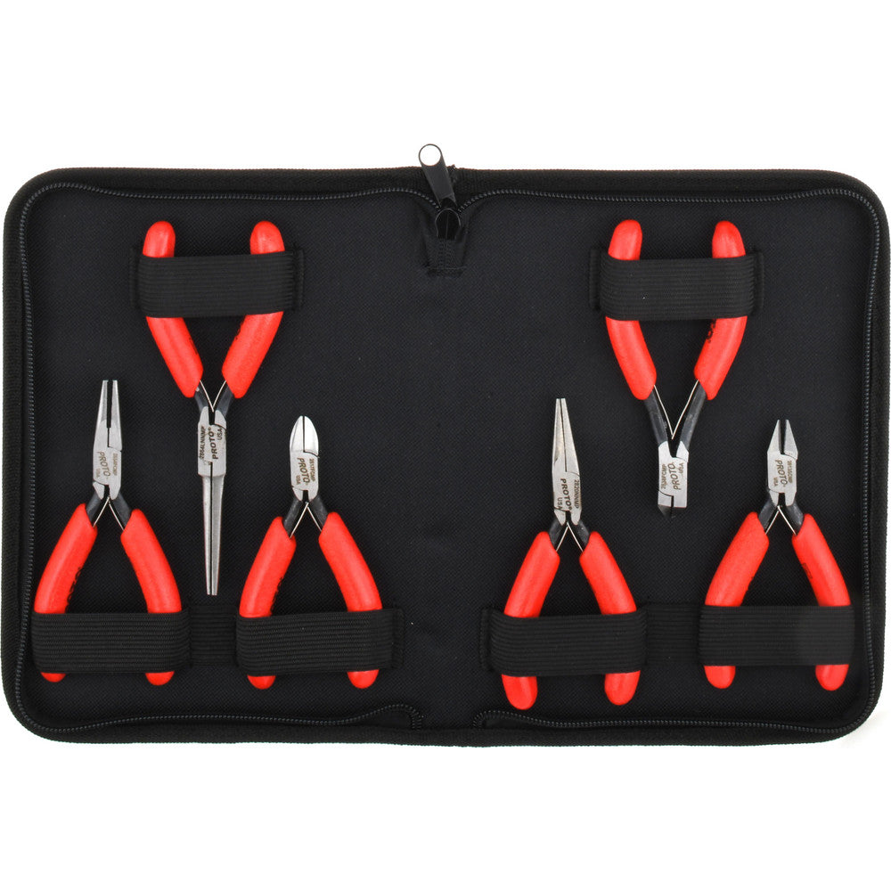 Proto J2806SMP Plier Set 6 Pc, Mini Pliers
