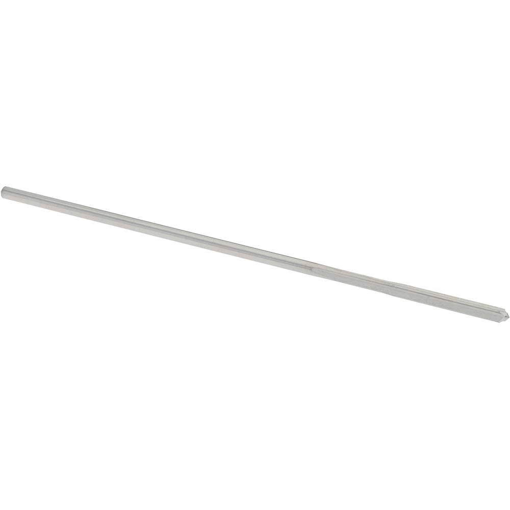Alvord Polk 10070 Chucking Reamer 0.0630" Dia, 2-1/2" OAL, 1/2" Flute Length, Straight Flute, Straight-Cylindrical Shank, HSS