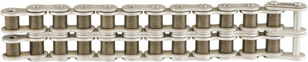 U.S. Tsubaki 40-2CL Connecting Link for Double Strand Chain, 40-2 Chain, 1/2" Pitch