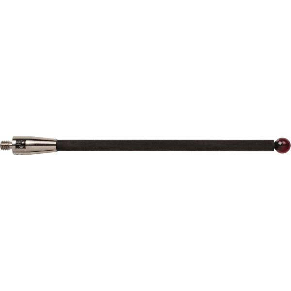 Renishaw A-5003-6510 CMM Ball Stylus 6 mm Ball Dia, 100 mm OAL, M4