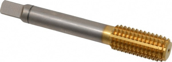 Balax 14082-90U Thread Forming Tap 1/2-13 UNC, 2B Class of Fit, Bottoming Chamfer, Powdered Metal High-Speed Steel, Super Titanium Nitride Finish