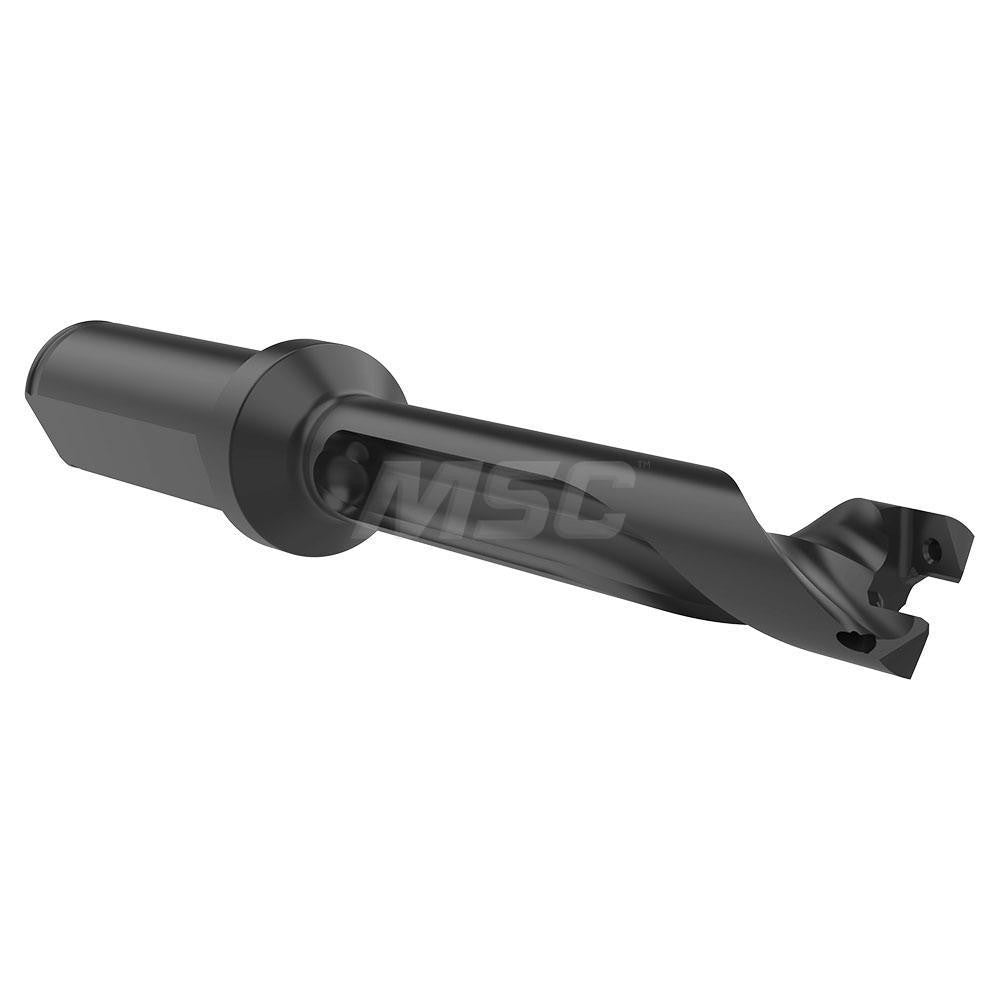 Allied Machine and Engineering 60514S-075F Indexable Spade Drill 0.5512 to 0.5902" Dia, 2-61/64" Max Depth, Straight Flute
