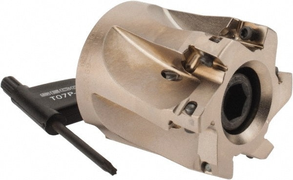 Seco 02773433 1-1/2" Cut Diam, 3/4" Arbor Hole Diam, 0.354" Max Depth, Indexable Square-Shoulder Face Mill
