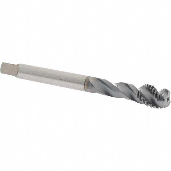 OSG 1650001708 Spiral Flute Tap M12x1.75 Metric Coarse, 3 Flutes, Modified Bottoming, 6H Class of Fit, Powdered Metal, TICN Coated