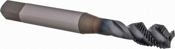 OSG 1650502608 Spiral Flute Tap 3/8-24 UNF, 3 Flutes, Modified Bottoming, 2B Class of Fit, Powdered Metal, TICN Coated