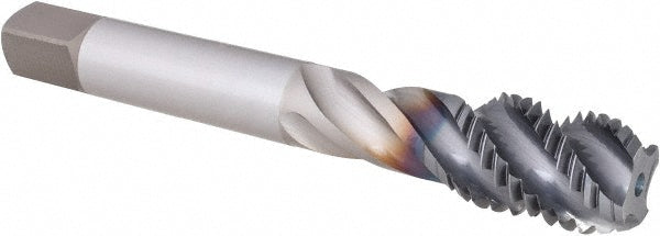 OSG 1650504408 Spiral Flute Tap 3/4-10 UNC, 4 Flutes, Modified Bottoming, 2B Class of Fit, Powdered Metal, TICN Coated