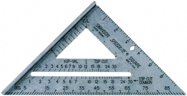 SAVAGE by SWANSON T0112 8" Blade Length x 8" Base Length, Rafter Square