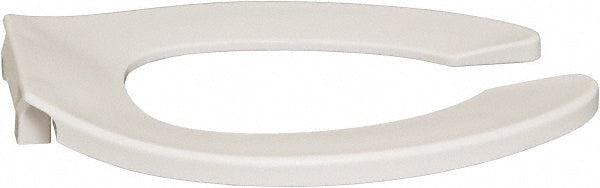 CENTOCO 550STSCC-001 17.88 Inch Long, 1 Inch Inside Width, Polypropylene, Elongated, Open Front without Cover, Toilet Seat