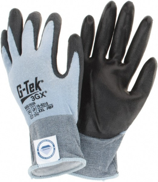 PIP 19-D318/XXL Cut, Puncture & Abrasion-Resistant Gloves PiP 19-D318, Size 2X-Large, ANSI Cut A3, ANSI Puncture 3, Polyurethane, Dyneema Diamond