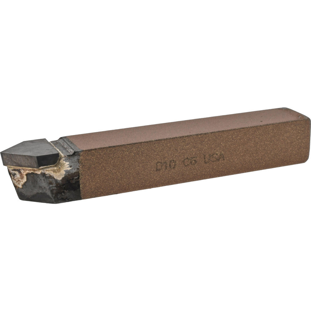 CLAPP & HANEY BRAZED TOOL 527 Single Point Tool Bit D-10, 5/8" Shank Width, 5/8" Shank Height, C6 Solid Carbide Tip, Neutral