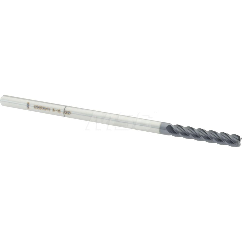 Accupro 93028918 Corner Radius End Mill 3/16" Dia, 1" LOC, 0.03" Radius, 4 Flutes, Solid Carbide