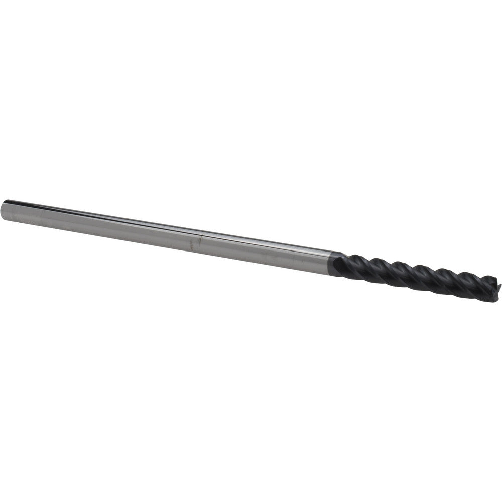 Accupro 93029239 Corner Radius End Mill 1/4" Dia, 1-1/2" LOC, 0.03" Radius, 4 Flutes, Solid Carbide