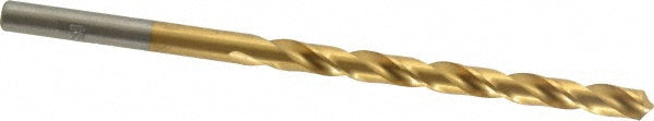 Chicago-Latrobe 70122 Jobber Length Drill Bit #22 (0.1570) Dia, 118 deg, HSS