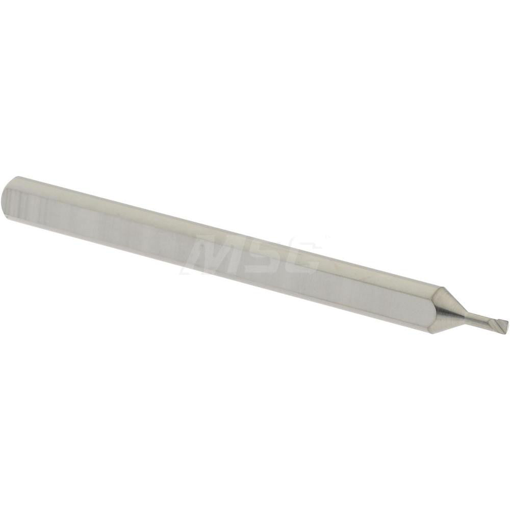 Accupro MB040100 Boring Bar 0.04" Min Bore, 0.1" Max Depth, Right Hand Cut, Submicron Solid Carbide