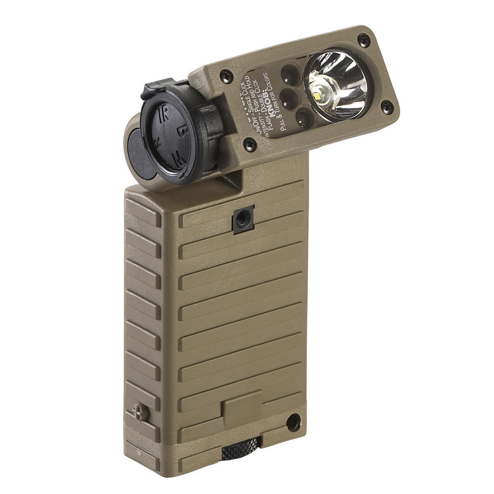 Streamlight 14000 Right Angle Military Handheld Flashlight LED, 55 Lumens, 200 hr Max Run Time, AA Battery (Included), Max Beam Distance 69 m
