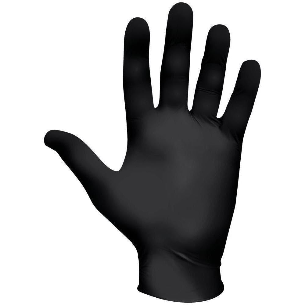 SHOWA 7700PFTS Disposable Glove Size Small, 4.0 mil, Nitrile Coated, Nitrile, General Purpose Grade, Powder-Free