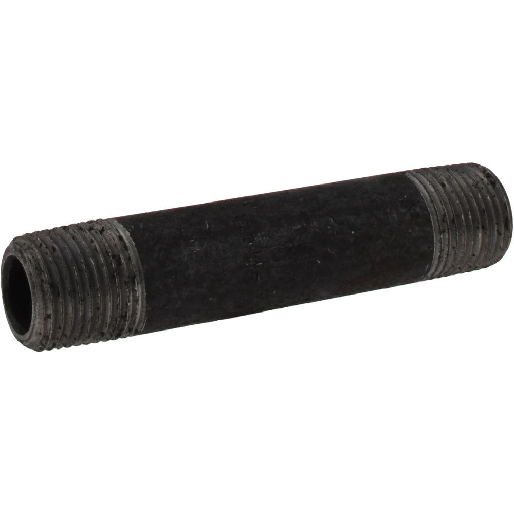 Value Collection 583-040XSBC Black Pipe Nipple 1/2" Dia x 4" Long, Schedule 80