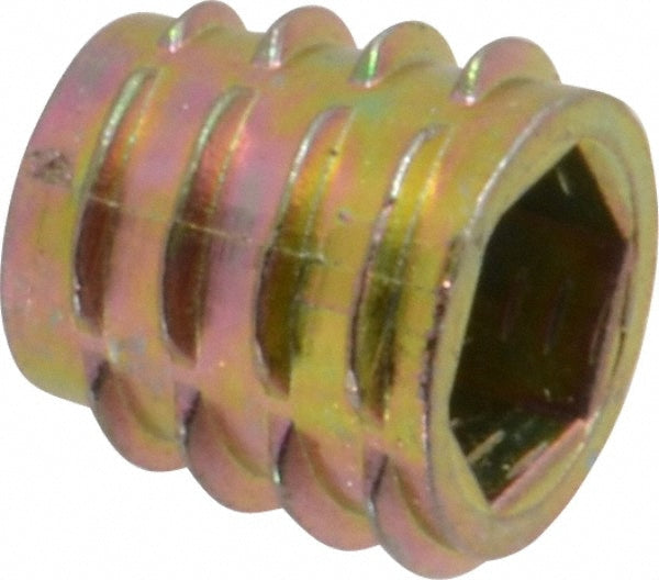 E-Z LOK 808125-13 M8x1.25, Zinc Alloy Flush Hex Drive Insert