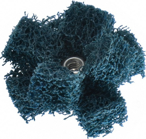 Standard Abrasives 7000046830 1-1/2 x 1/2" Medium 2 Ply Cross Buff