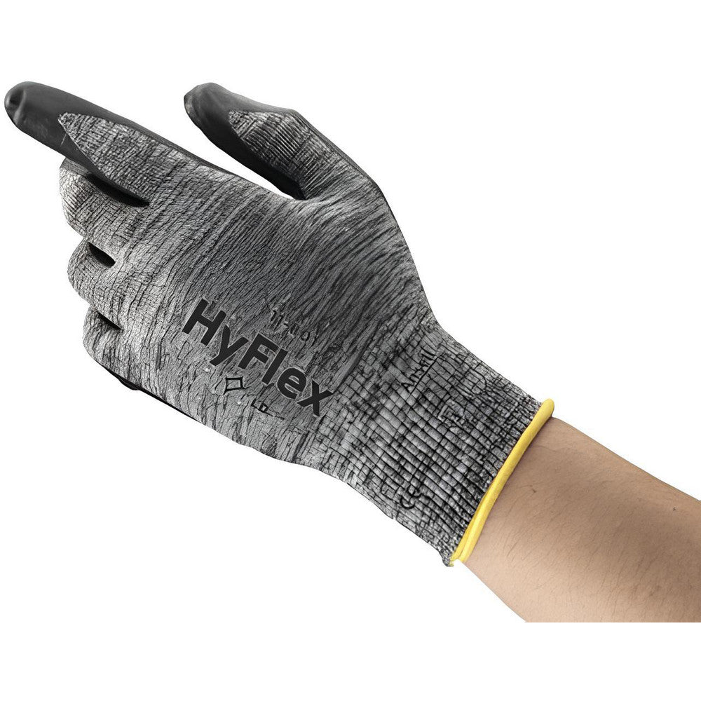 Ansell 205674 Series 11-801 General Purpose Work Gloves Medium, Nitrile-Coated Nylon