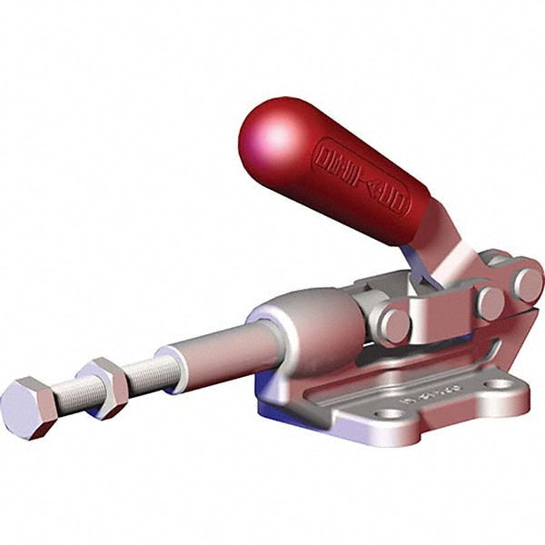 De-Sta-Co 603-MSS Standard Straight Line Action Clamp 600.24 lb Load Capacity, 1.25" Plunger Travel, Flanged Base, Stainless Steel