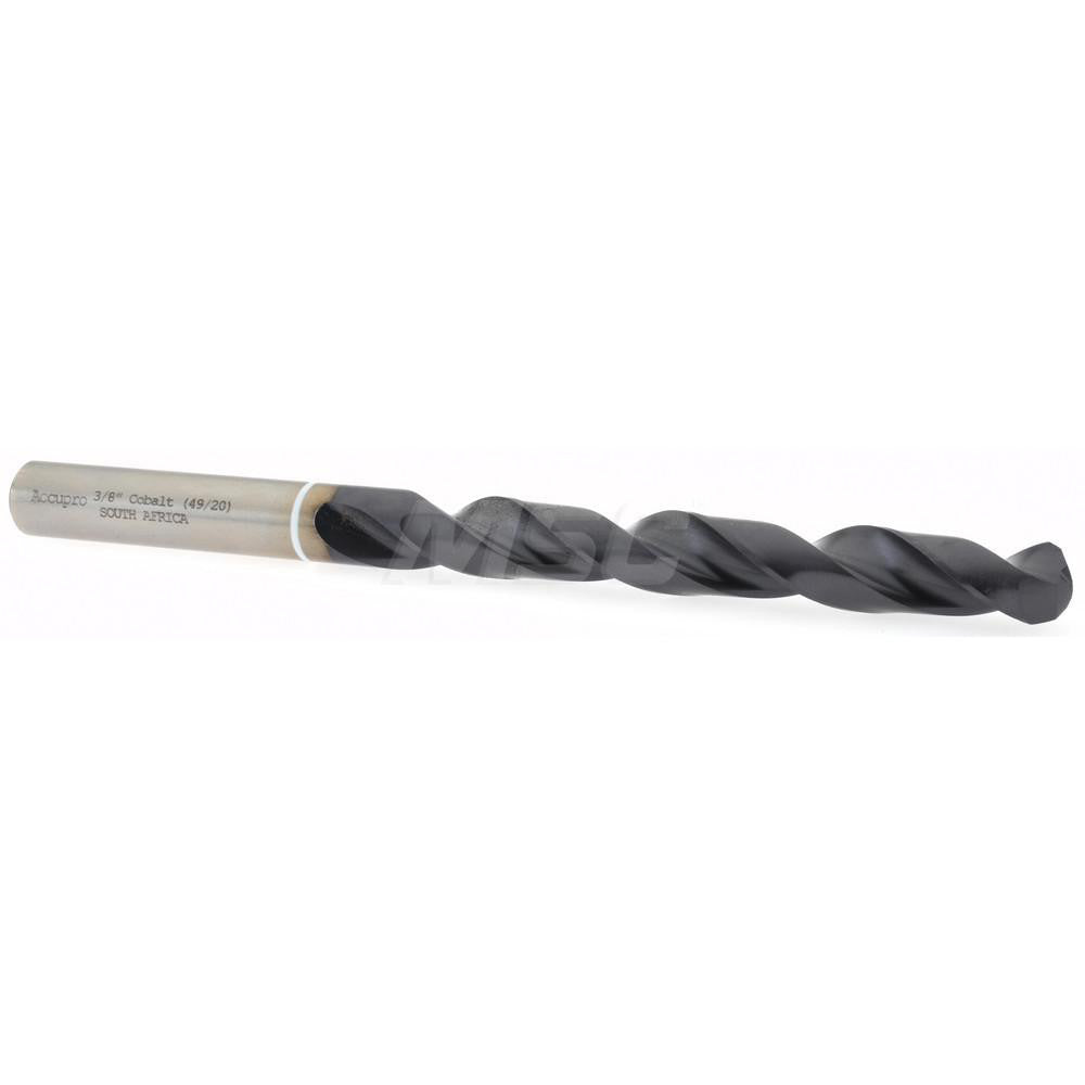 Accupro 1W60953-AC Jobber Length Drill Bit 3/8" Dia, 118 °, Cobalt