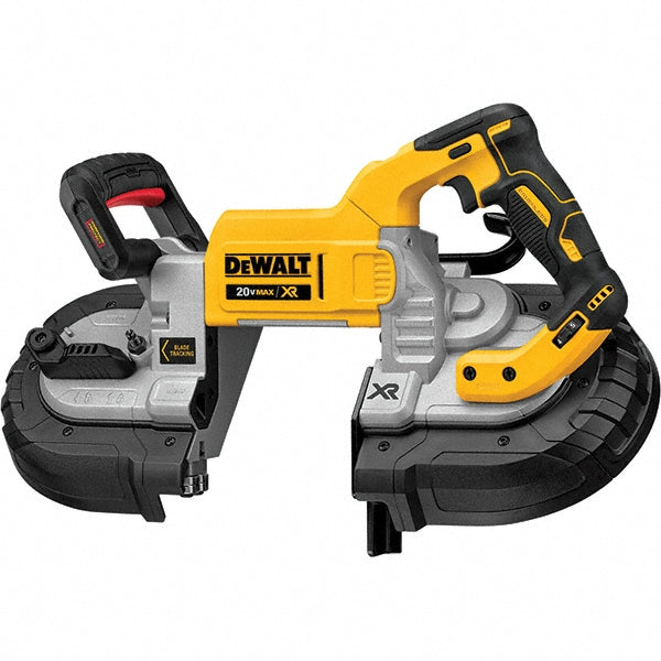DeWALT DCS376B Cordless Portable Bandsaw 20V, 44-7/8" Blade, 490 SFPM, Round 5"
