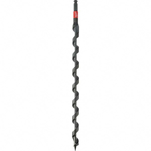 Milwaukee Tool 48-13-6905 Auger & Utility Drill Bits Shank Diameter 0.4331 Shank Size 3/8in Shank Type Hex Tool Material Carbon Steel Coated Coated Coating Oxide