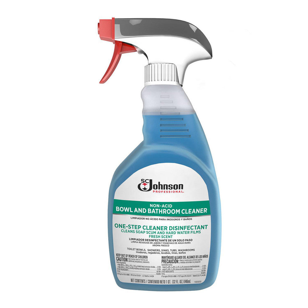 SC Johnson Professional 680057 Non-Acid Toilet Bowl Cleaner, 32 oz