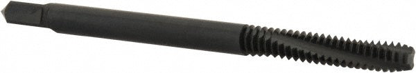 OSG 1709101 Spiral Flute Tap #6-32 UNC, 3 Flutes, Modified Bottoming, 2B Class of Fit, Powdered Metal, Oxide Coated