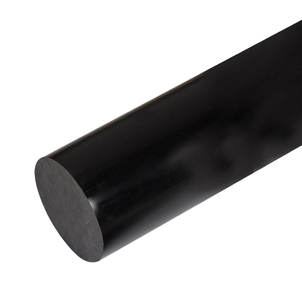 Professional Plastics RACEBK1.000X48.000C Plastic Rod POM, 1" Dia, 48" Long, Black, Opaque