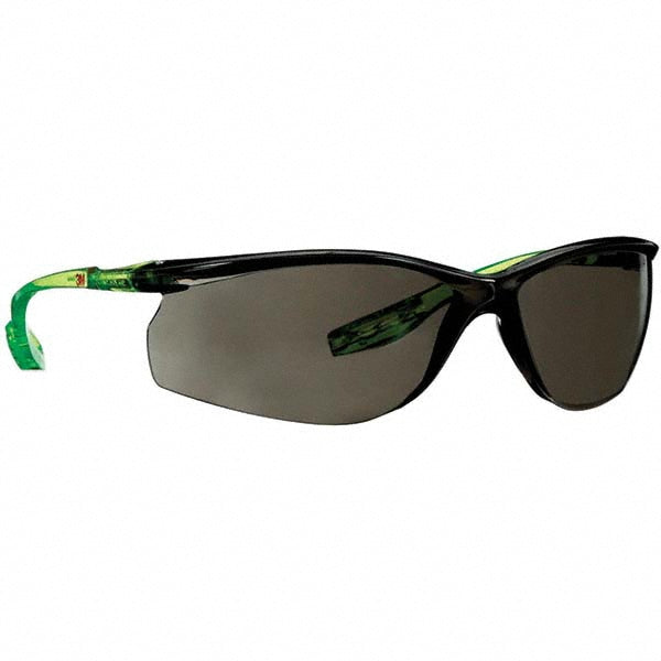 3M 7100196395 Safety Glass Anti-Fog & Scratch-Resistant, Polycarbonate, Gray Lenses, Frameless, UV Protection