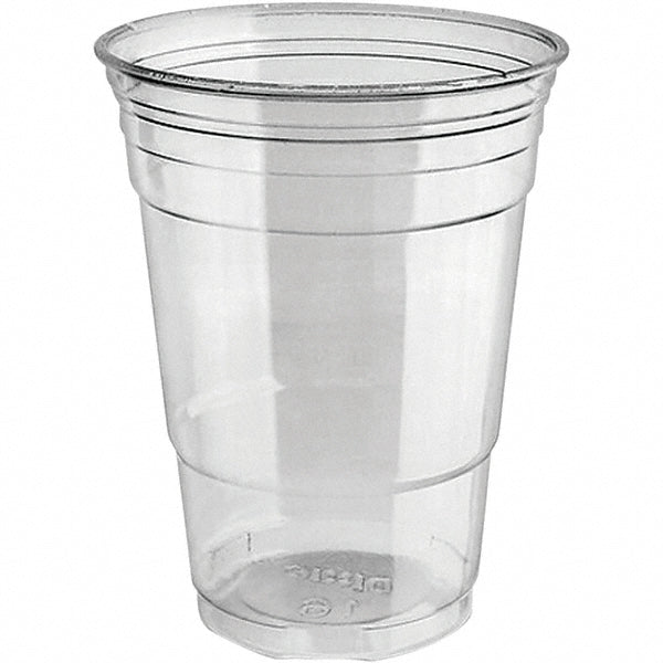 Aquaverve D70Z 1 1200-Piece 7 oz Plastic Flat Bottom Drinking Cups