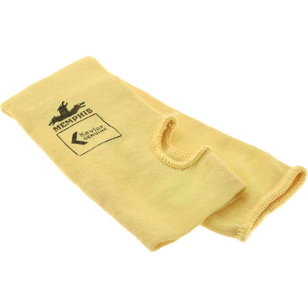 MCR Safety 9378KFT Cut & Puncture-Resistant Sleeve Size Universal, Kevlar, Yellow, ANSI Cut A4