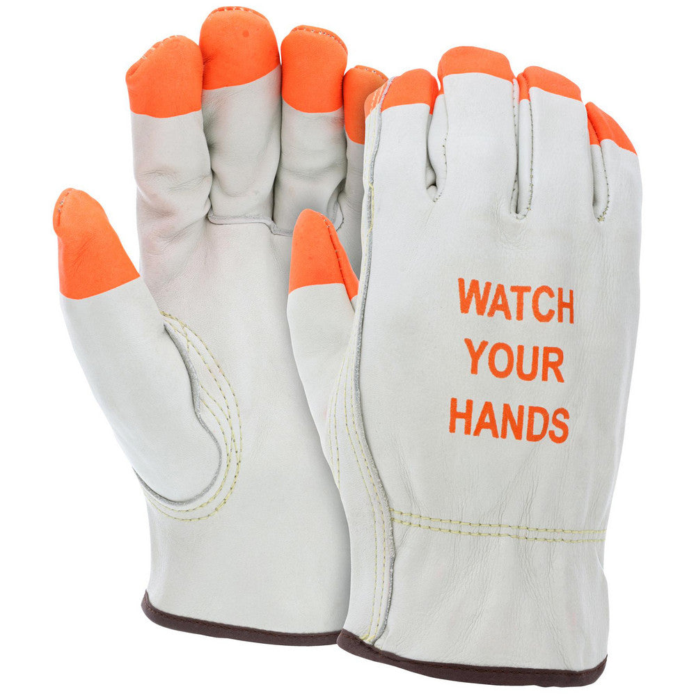 MCR Safety 3215PIXL Size XL Leather Abrasion Protection Work Gloves