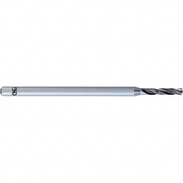 OSG 8732014 Micro Drill Bit 1.70 mm Dia, (0.0669"), 140 deg, Solid Carbide