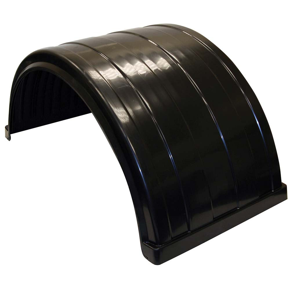 Buyers Products 8590245 Fender For Trucks with Wheels up to 24-1/2", Molded Polyethylene