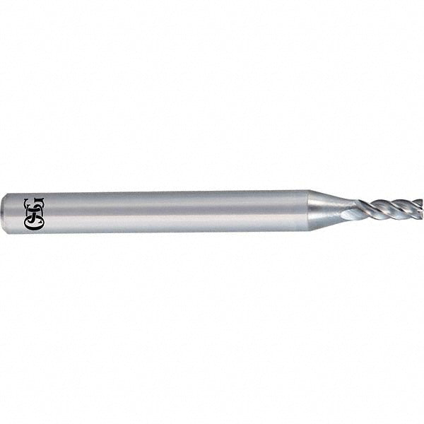 OSG 8555880 Square End Mill 8.00 mm Dia, 19.00 mm LOC, 4 Flute, Solid Carbide