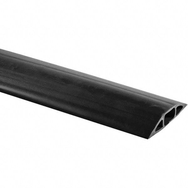 Bryant Electric BRYFT2BK10 Floor Cable Cover Polyvinylchloride, 1 Channel, 0.31" Max Cable Dia