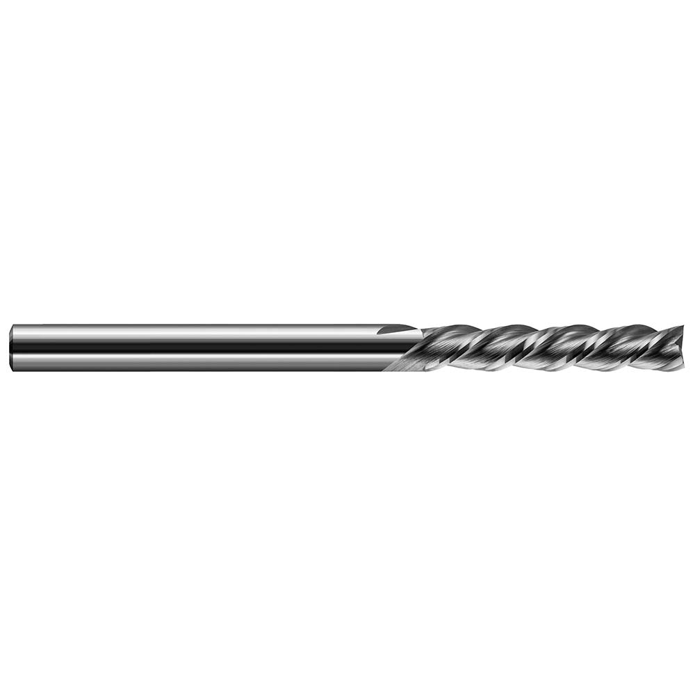 Harvey Tool 864393 Spiral Router Bit 3/32" Dia, 1/2" LOC, 1/8" Shank Dia, 3 Flute, Downcut