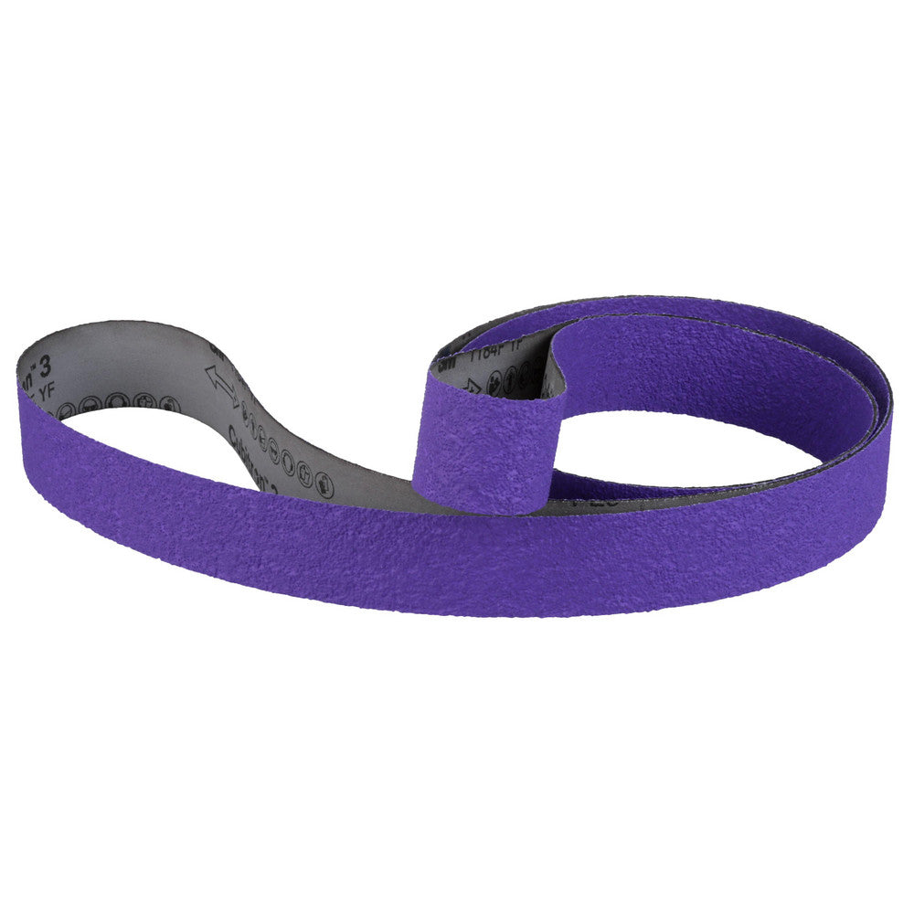 3M 7100317267 Abrasive Belts Belt Width (Inch) 3 Belt Length (Inch) 132 Abrasive Type Coated Abrasive Material Precision Shaped Ceramic Series 1184F Backing Material Polyester Cloth