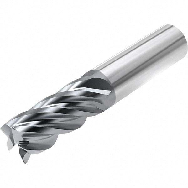 Seco 03257898 Corner Radius End Mill 1/2" Dia, 2" LOC, 0.0300" Radius, 5 Flute, Solid Carbide