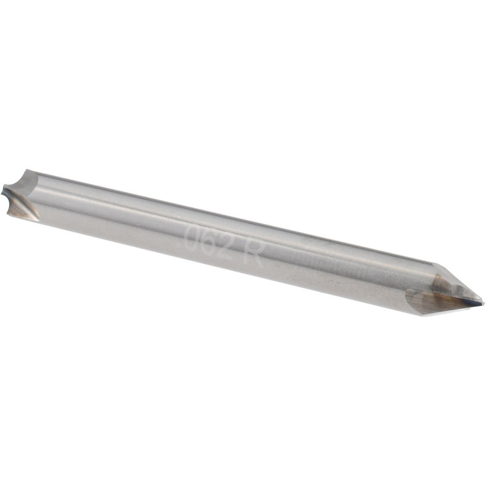 Harvey Tool 46062 Corner Rounding End Mill 1/16" Radius, 3/16" Dia, 2 Flutes, Solid Carbide