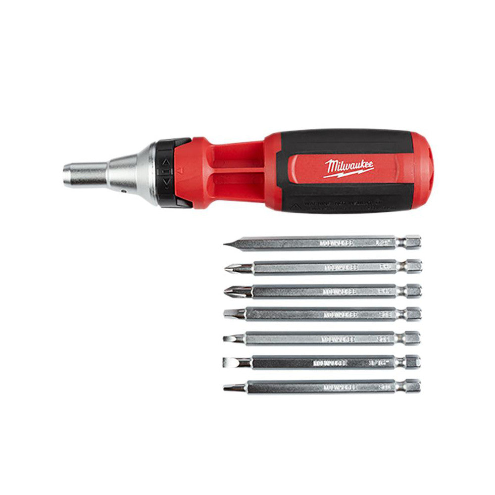 Milwaukee Tool 48-22-2322 Barrel Grip Multi-Bit Screwdriver