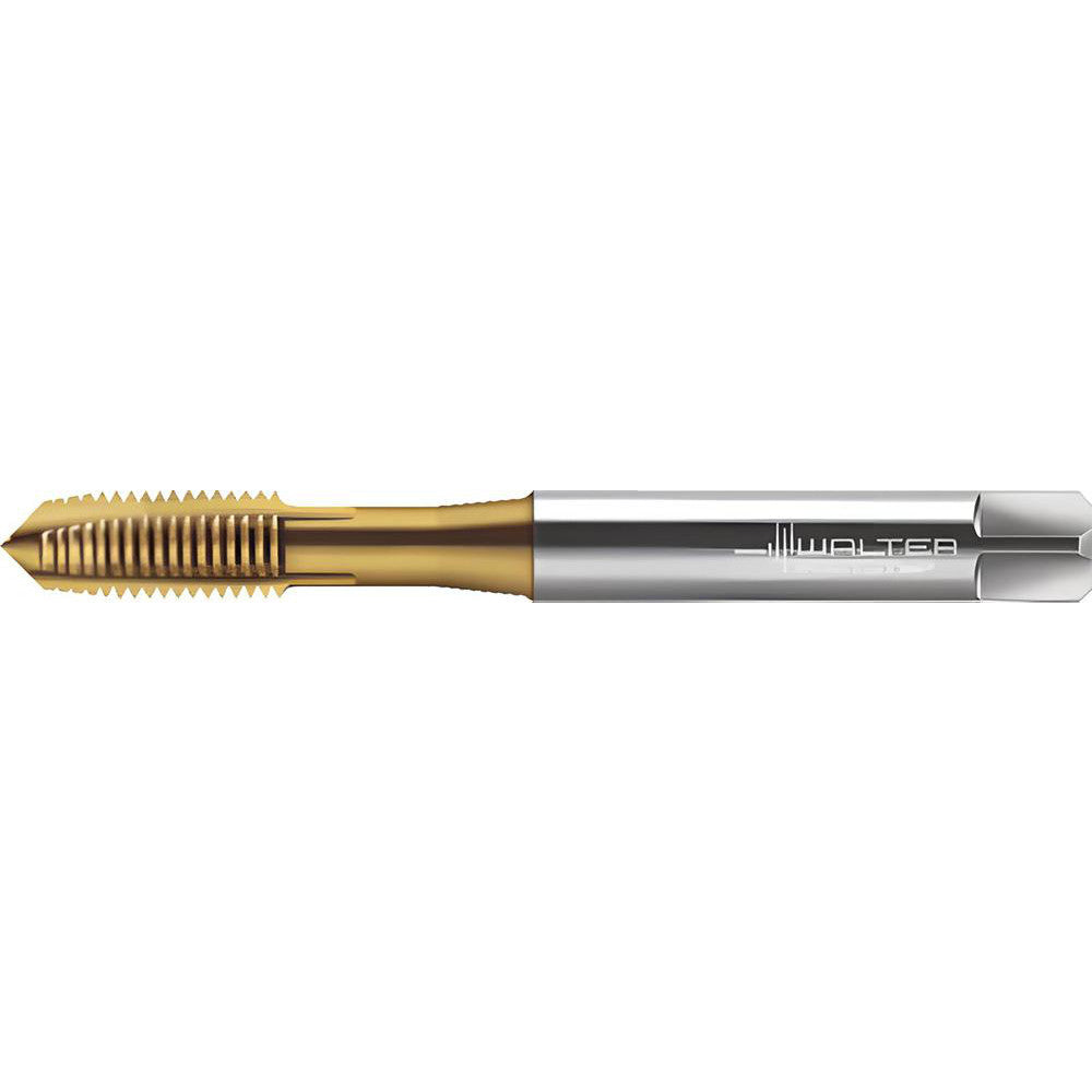 Walter-Prototyp 7606587 Spiral Point Tap 3/8-16 UNC, 3 Flutes, Plug Chamfer, 2B Class of Fit, High-Speed Steel-E, TiN Coated
