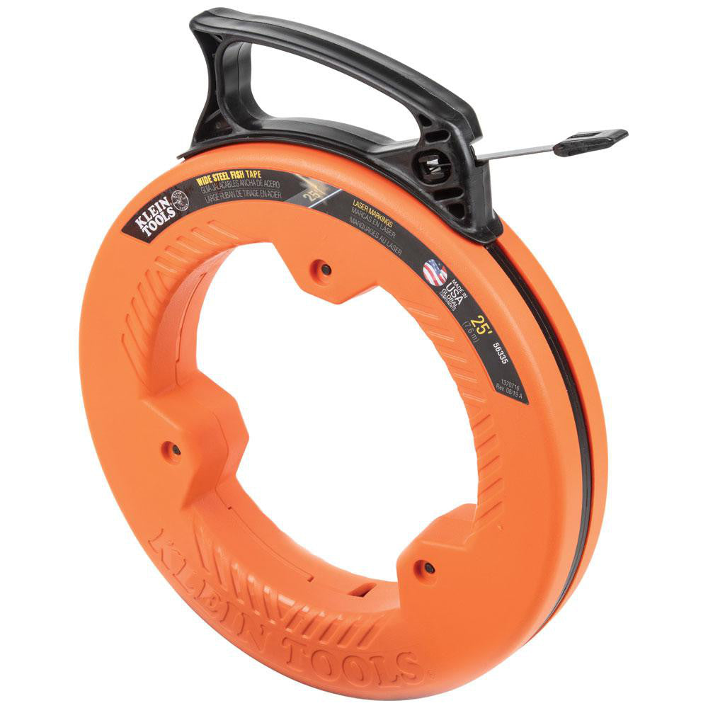 Klein Tools 56335 Fish Tapes Tape Type Fish Tape Thickness 7in Tape Thickness (Decimal Inch) 7in