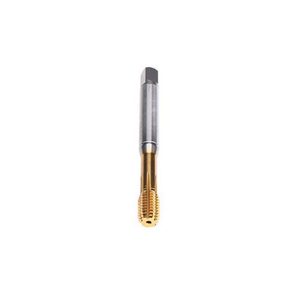 Emuge BU446A00.5010 Thread Forming Tap 5/16-18 UNC, 2B Class of Fit, Form Tap, Powdered Metal High Speed Steel, TiN-T26 Coated
