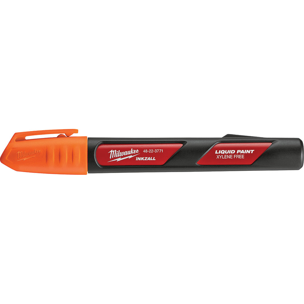 Milwaukee Tool 48-22-3771 Solid Paint Marker Orange, Liquid, Medium Point