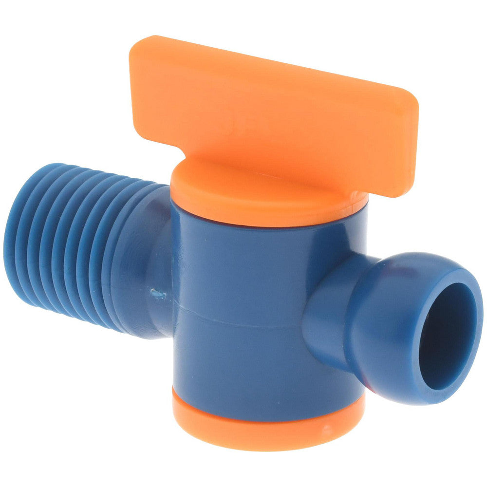 Value Collection 2207(NPT)x2 Coolant Hose Valves Hose Inside Diameter (Inch) 1/4 Connection Type Male x Female Body Material POM Number Of Pieces 2 For Use With Snap Together Hose System