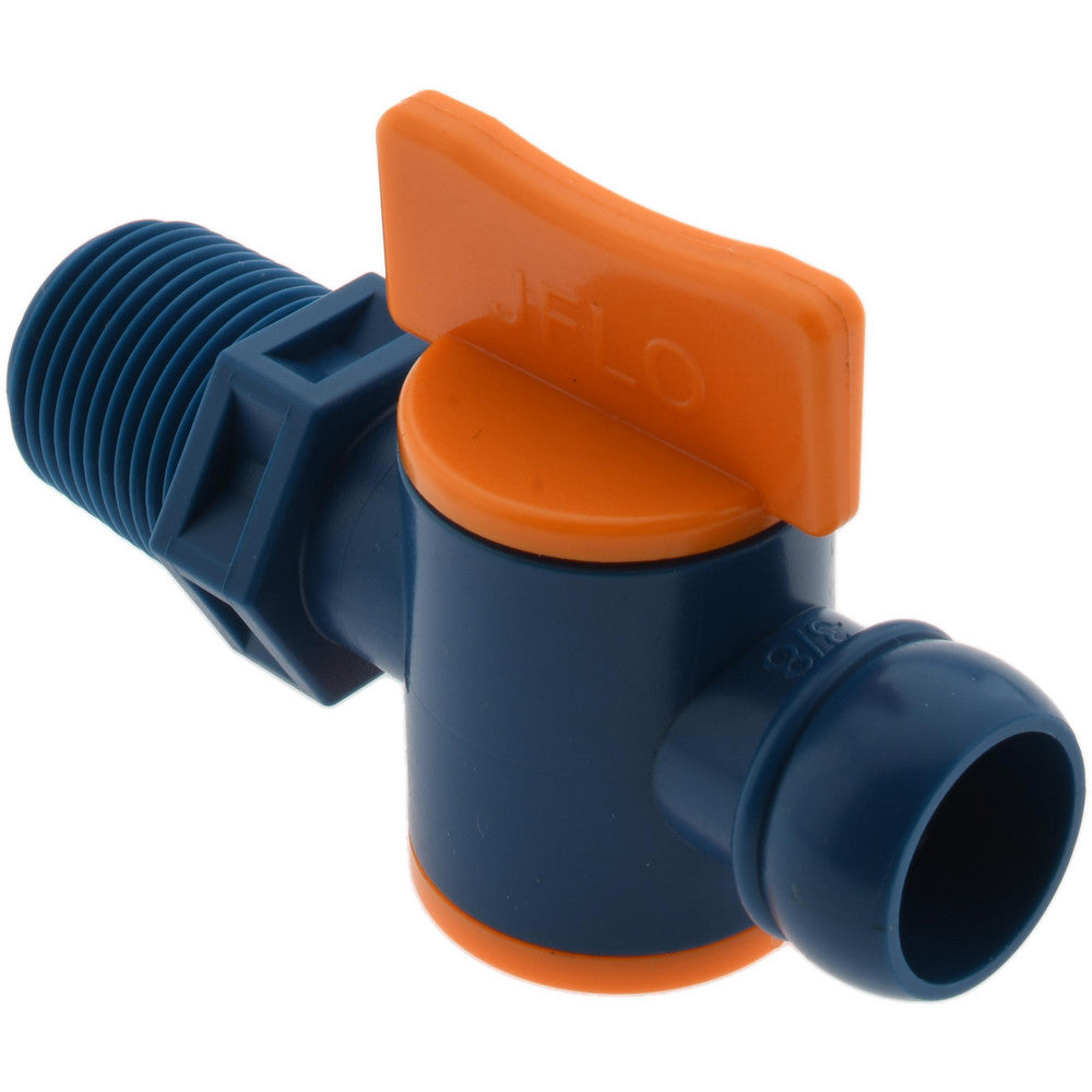 Value Collection 3207(BSPT)x2 Coolant Hose Valves Hose Inside Diameter (Inch) 3/8 Connection Type Male x Female Body Material POM Number Of Pieces 2 For Use With Snap Together Hose System